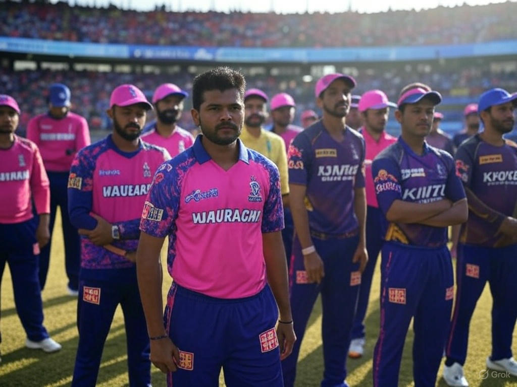 राजस्थान रॉयल्स और कोलकाता नाइट राइडर्स