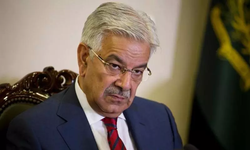 Pdakistan Defece Minister Khwaja Asif